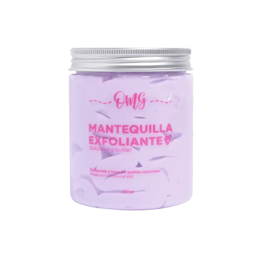 MANTEQUILLA CORPORAL EXFOLIANTE OMG 220 GRS