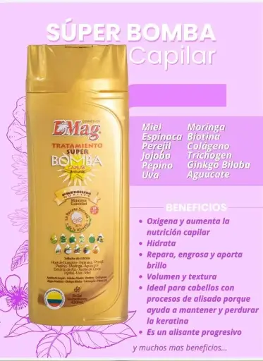TRATAMIENTO SUPER BOMBA CAPILAR DMAG *430ML